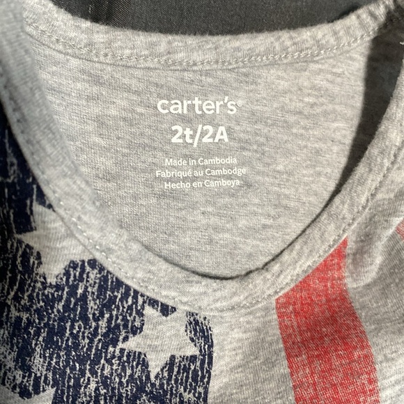2T American Flag Tank Top - Picture 2 of 4